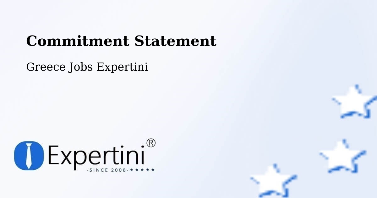 Corporate Commitment – Peristéri - Greece Jobs Expertini